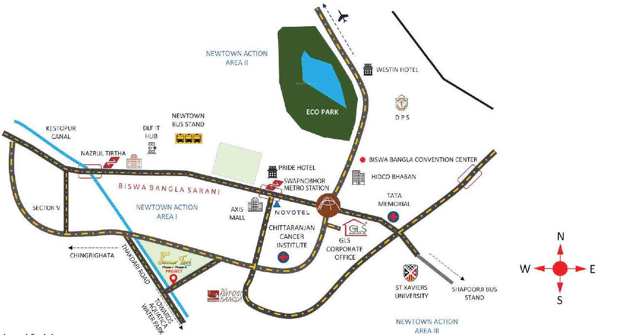 sonar tori phase ii Location Plan