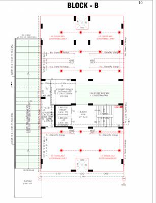  84 BLOCK B Cluster Plan for ground Floor