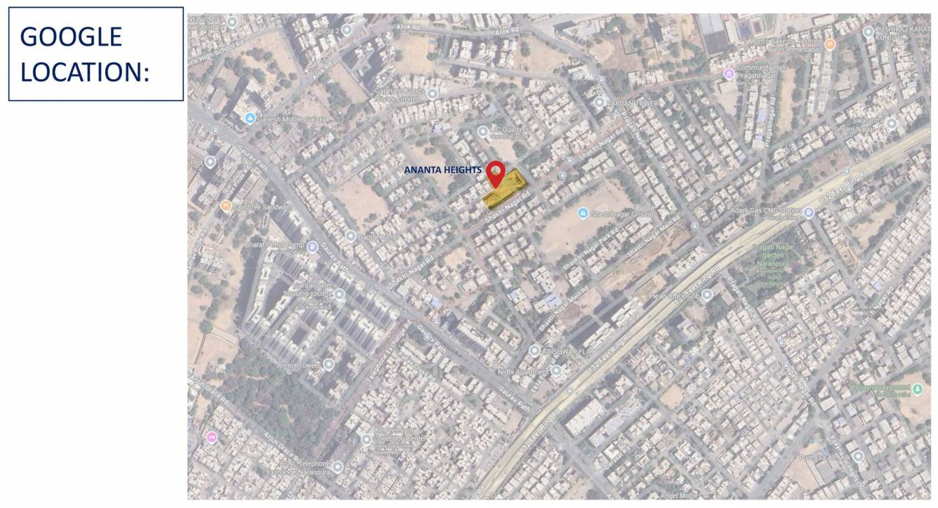  ananta heights Location Plan