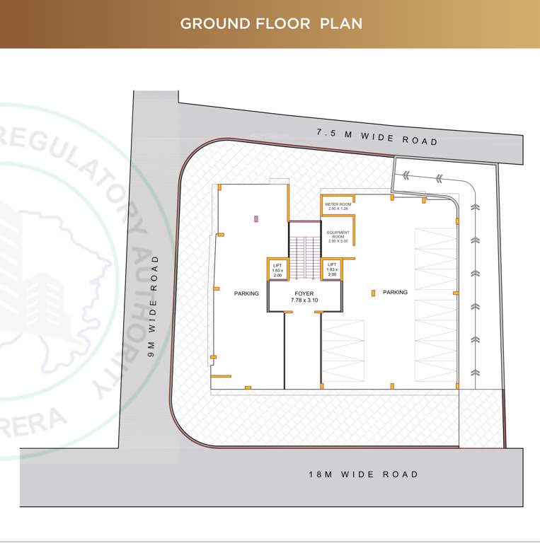 ananta Ananta Cluster ground floor Plan