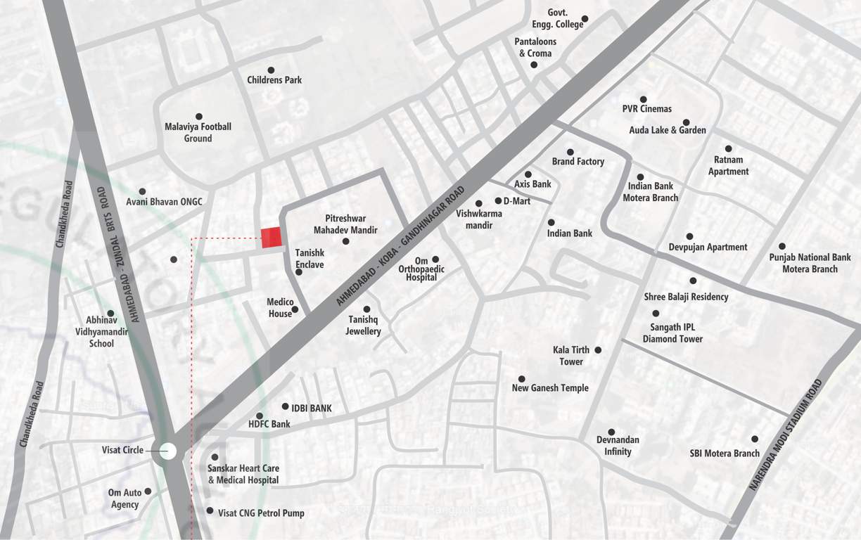  ananta Location Plan