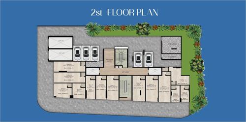  megh-mahal-chsl Megh Mahal CHSL Cluster Plan for 2nd Floor