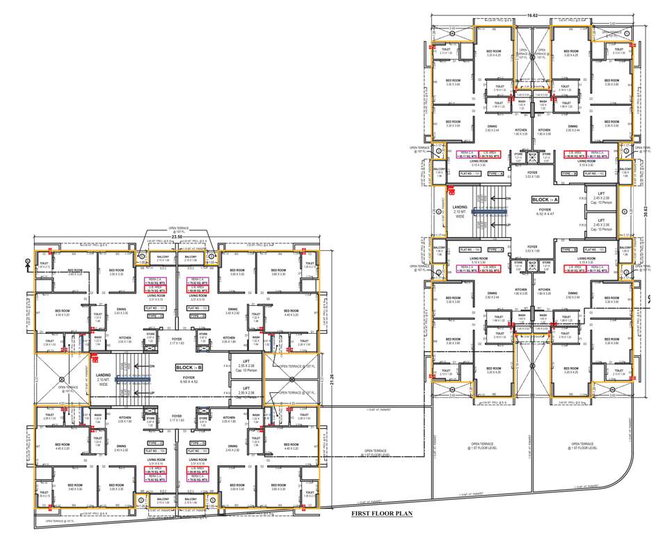  symphony A Cluster Plan First Floor