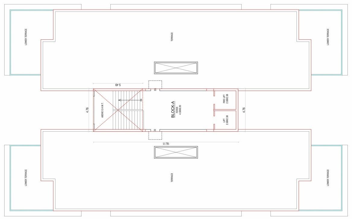  suryanandan Keshavam Suryanandan Cluster Plan Terrace