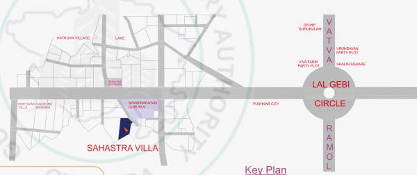 sahastra-villa Location Plan