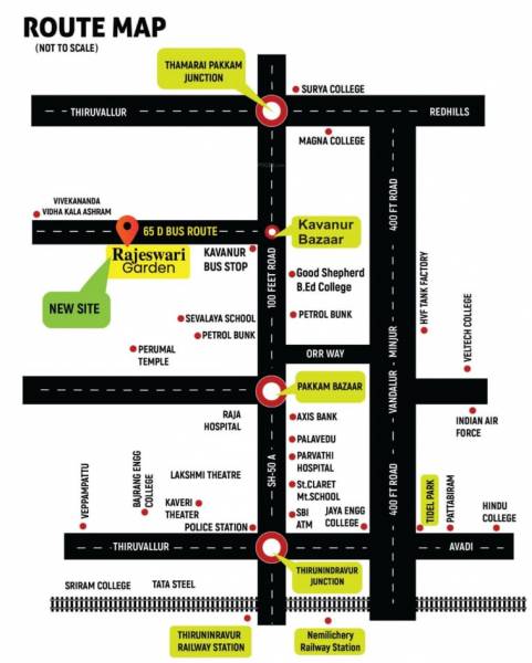  rajeshwari-garden Location Plan
