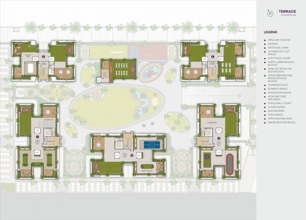  royal-urbana BLOCK A Cluster Plan
