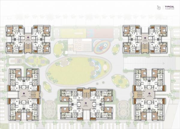  royal-urbana BLOCK A Cluster Plan