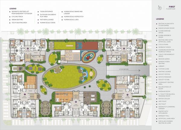  royal-urbana BLOCK A Cluster Plan