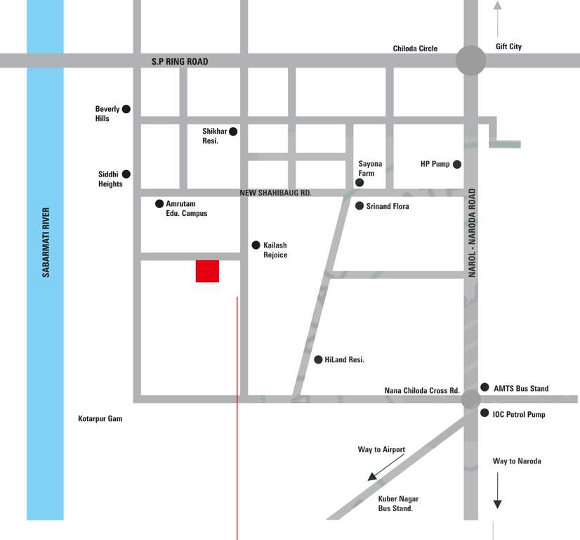  shrikanth 90 Location Plan