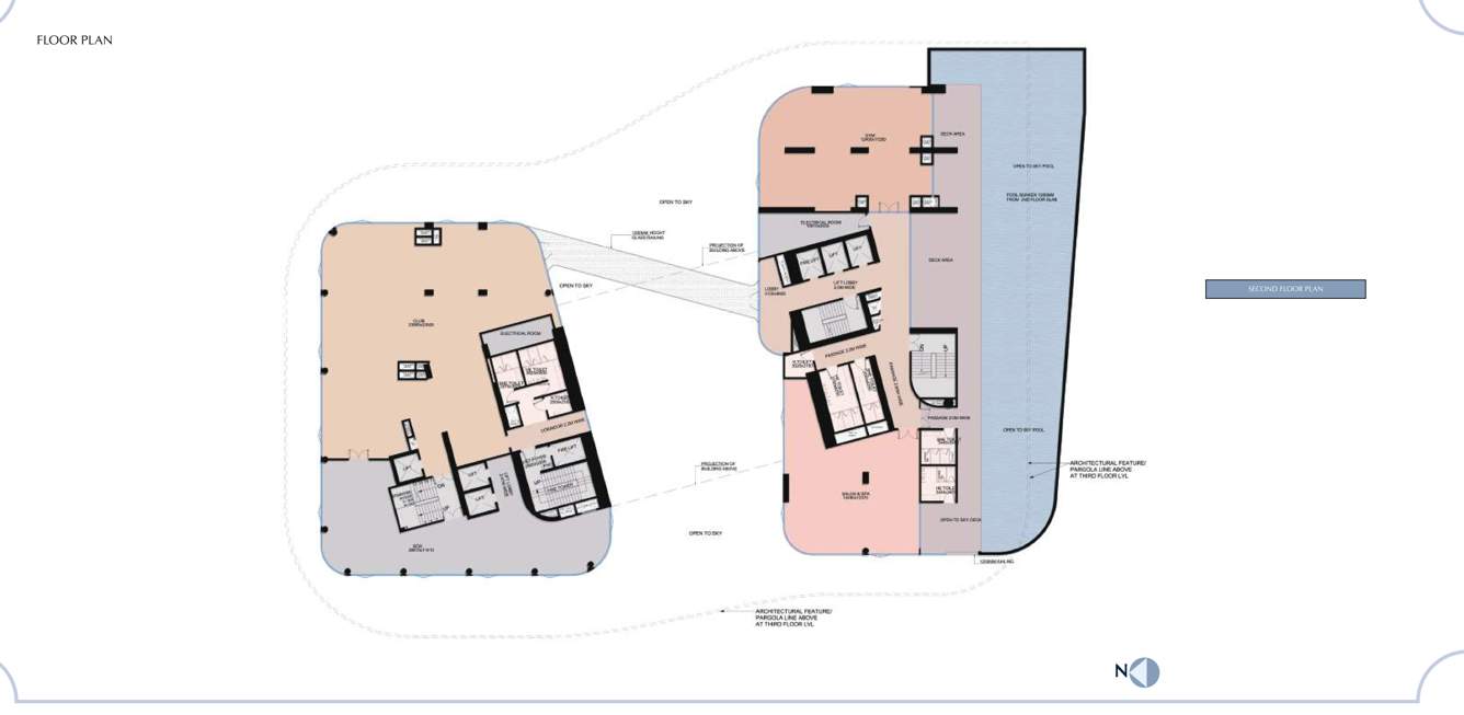  the selene tower The Selene Tower 1 Cluster Plan for 2nd Floor