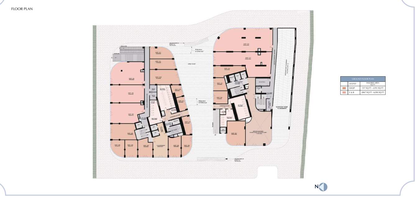 the selene tower The Selene Tower 1 Cluster Plan for ground Floor