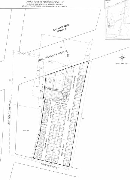  shriram-avenue-1 Layout Plan
