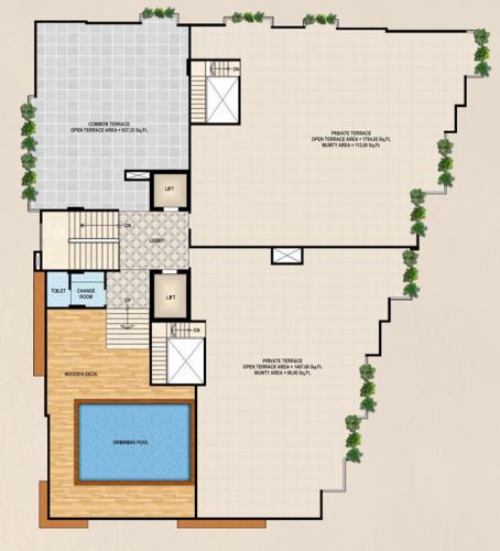  the-antillia The Antillia Terrace Cluster Plan
