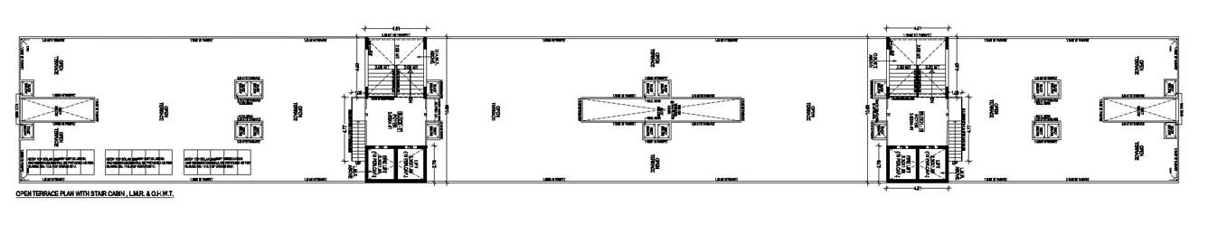  aarambh greens Block F,G Terrace  Cluster Plan