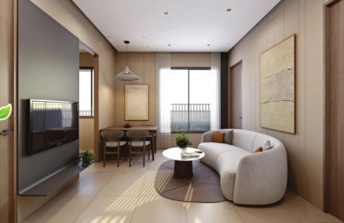  aarambh-greens Living Area