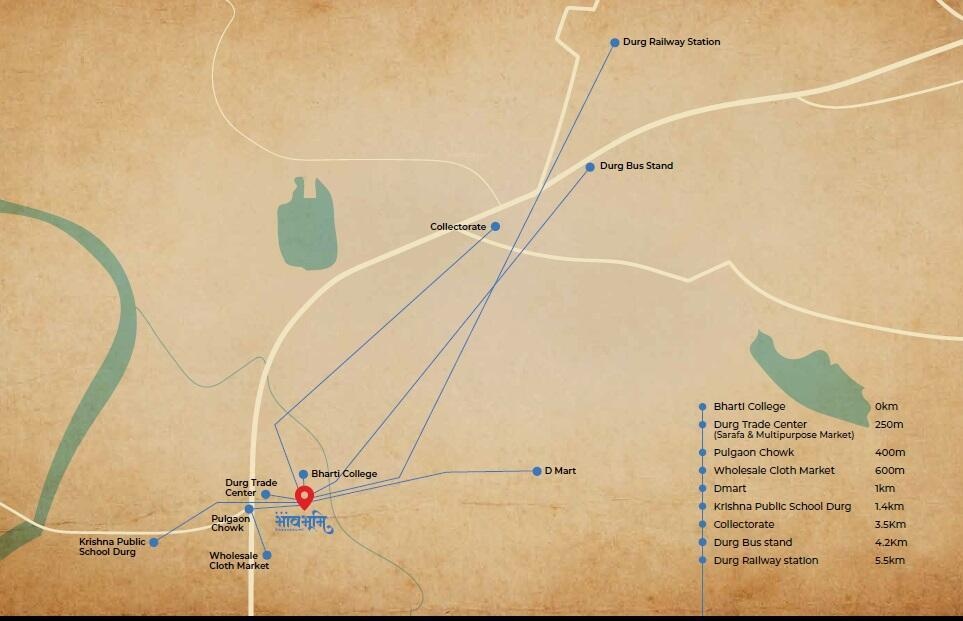 bhaavbhumi Location Plan