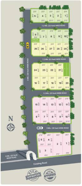  marsval-enclave Layout Plan