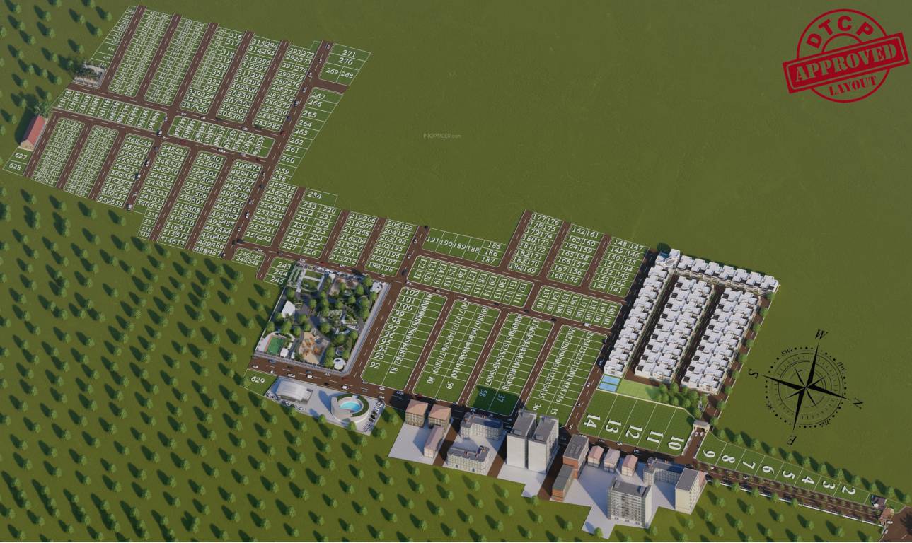  hyper city Layout Plan