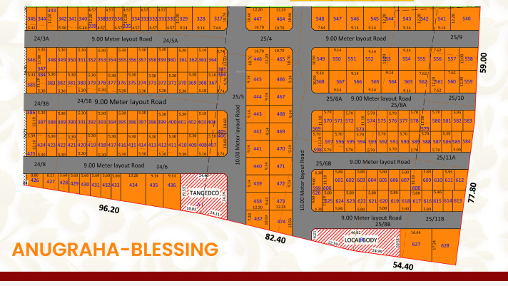  hyper city Layout Plan
