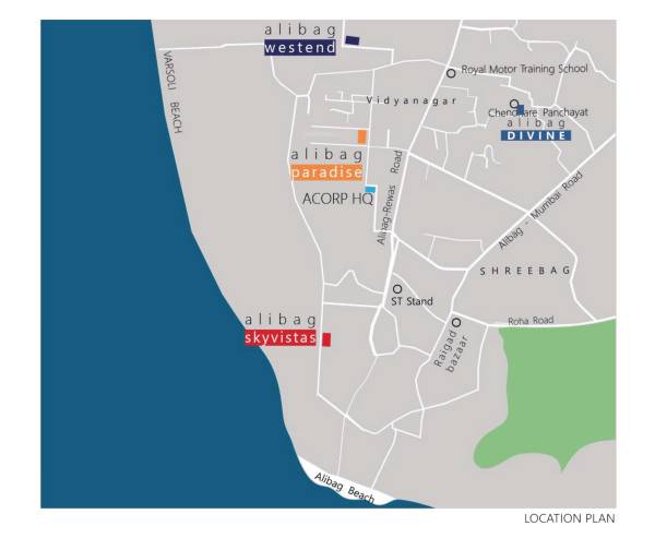  alibag-divine Location Plan