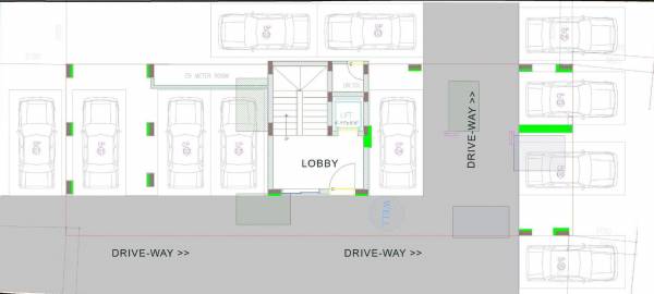  dwaraka Dwaraka Cluster Plan Stilt Floor