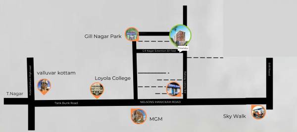  dwaraka Location Plan