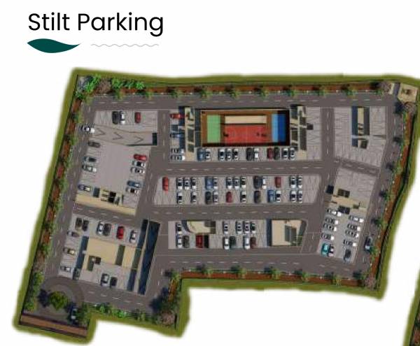  allure Allure Block A Cluster Plan for ground Floor