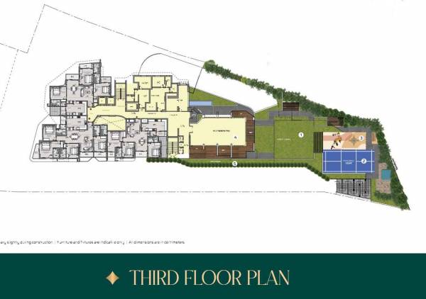  dynasty Dynasty Cluster Plan for 3rd Floor