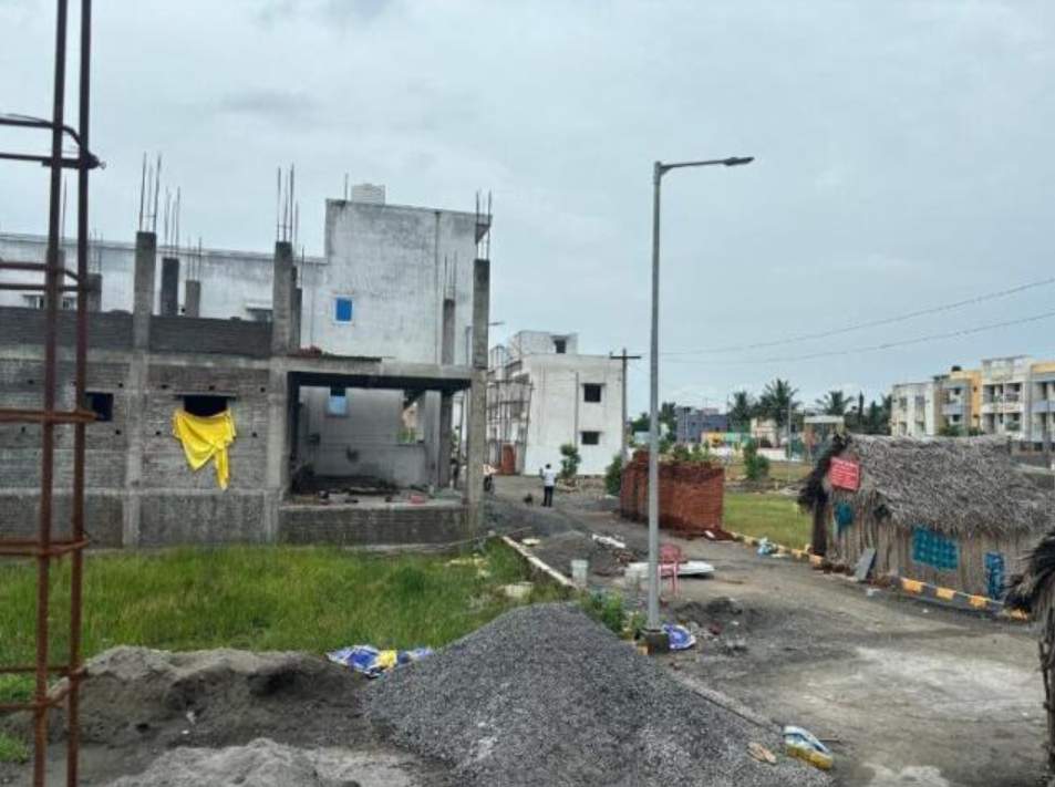  pothigai villa Construction Status July 25