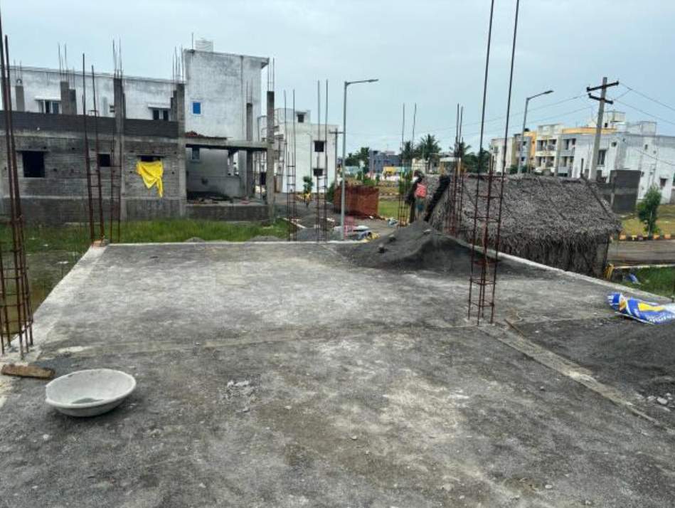  pothigai villa Construction Status July 25
