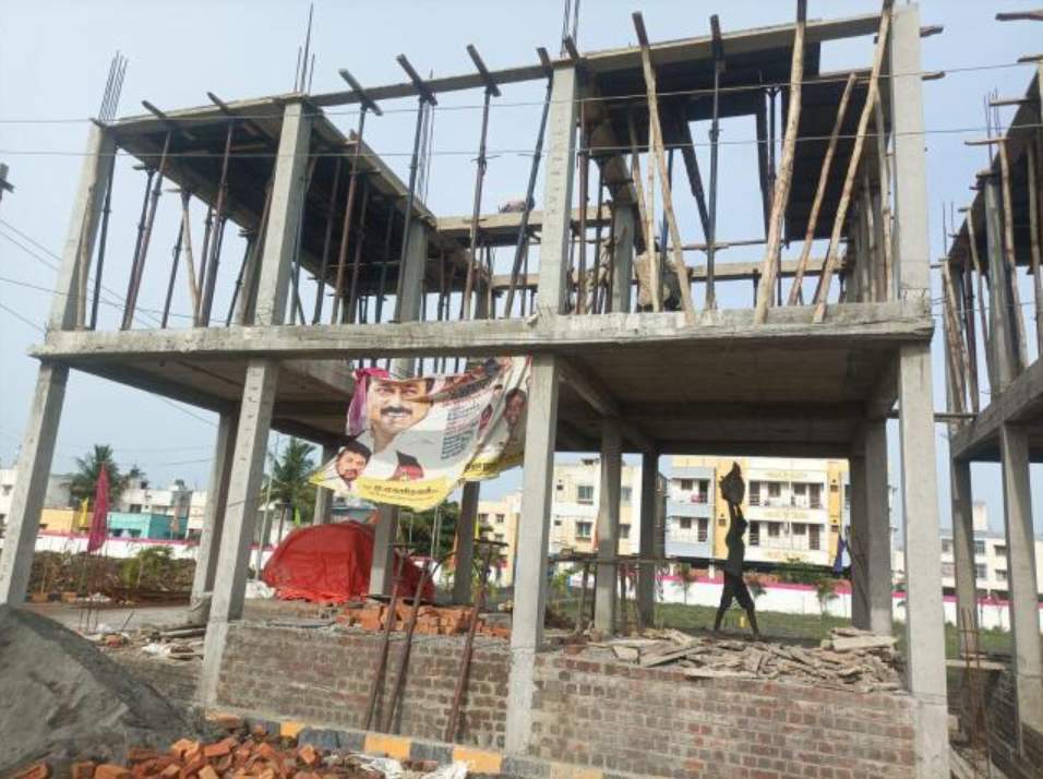  pothigai villa Construction Status July 25