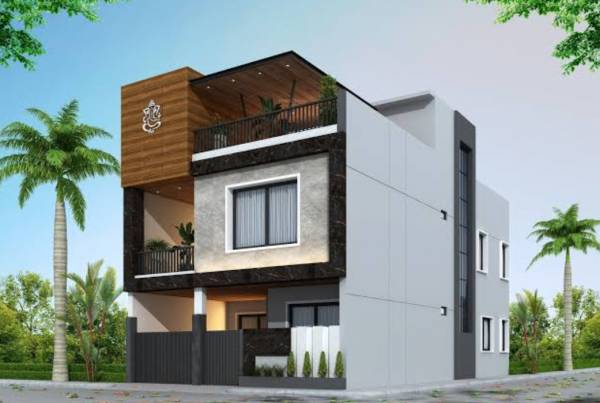 Elevation pothigai-villa Elevation