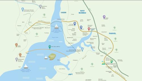  tower-5-green-terraces-godrej-city Location Plan