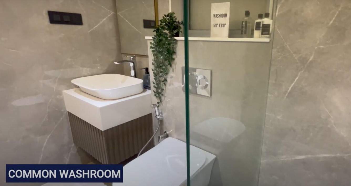  tower 5 green terraces godrej city Bathroom