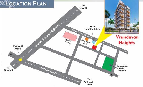 Location Plan vrundavan-heights Location Plan