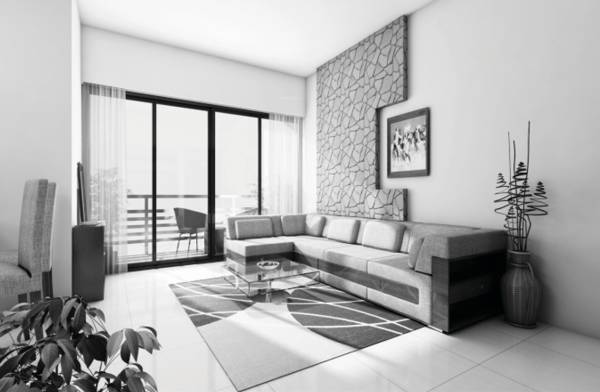 Living Area vrundavan-heights Living Area