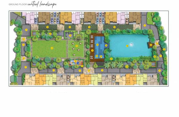  good-earth-phase-1 Block 1 2 3 Cluster Plan for ground Floor