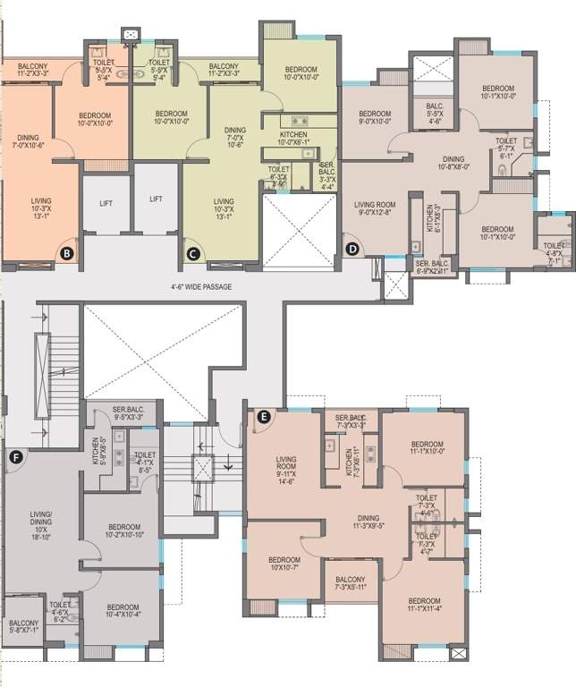  good earth phase 1 Block 1 Cluster Plan