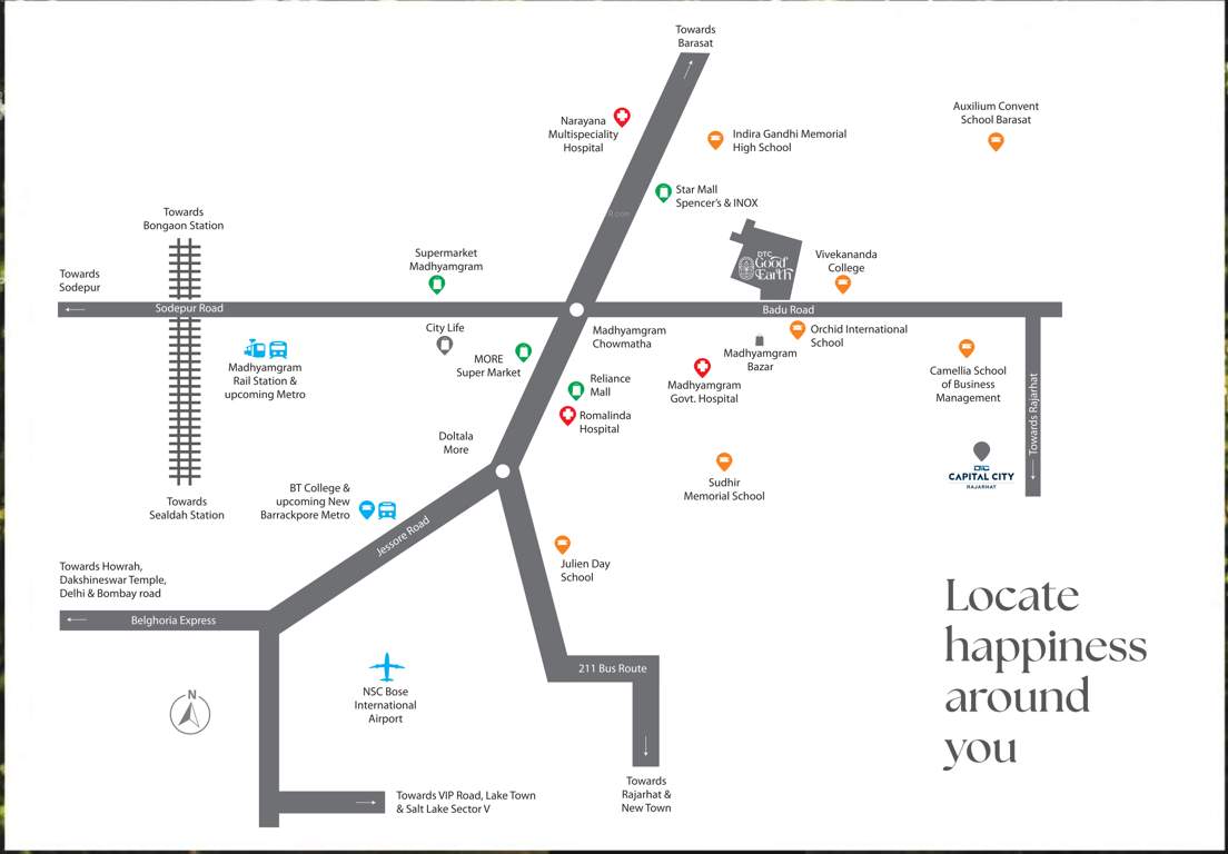  good earth phase 1 Location Plan