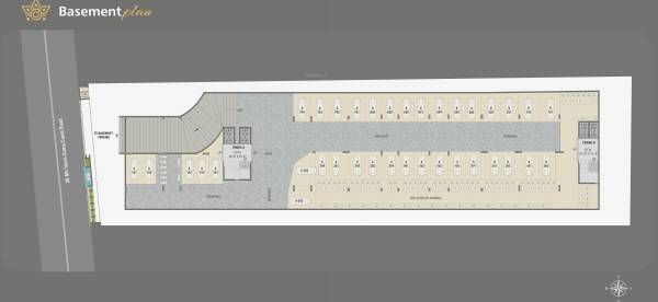  amardeep-eminence B Cluster Plan for ground Floor