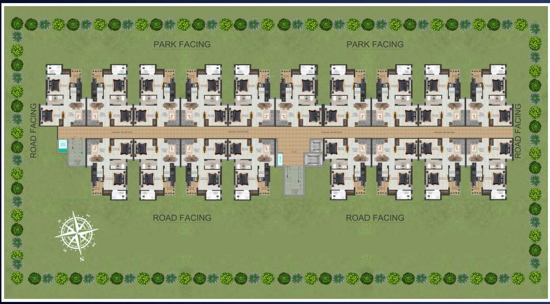  heights Tower F Cluster Plan from 1st to 10th Floor