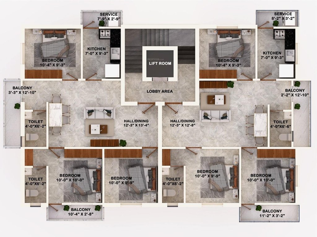  mayura Mayura Cluster Plan for 1st Floor