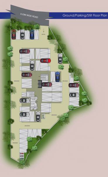  agrim-view Agrim View Cluster Plan for ground Floor