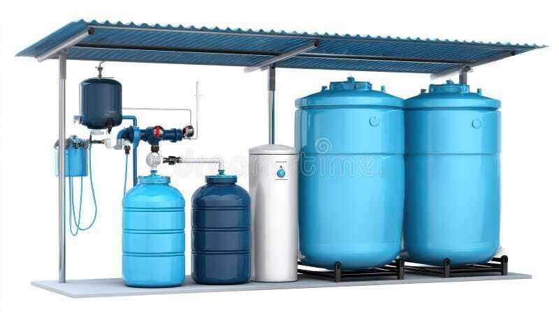  sumangal heights Water Softener Plant