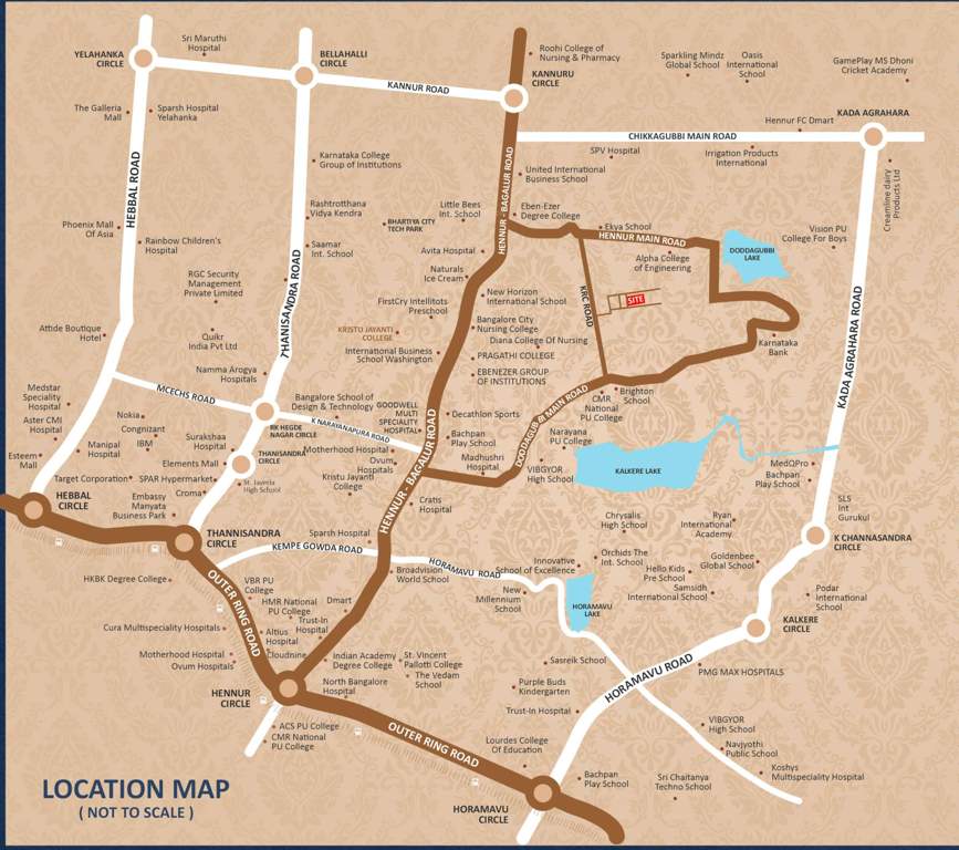  the pearl paradise Location Plan