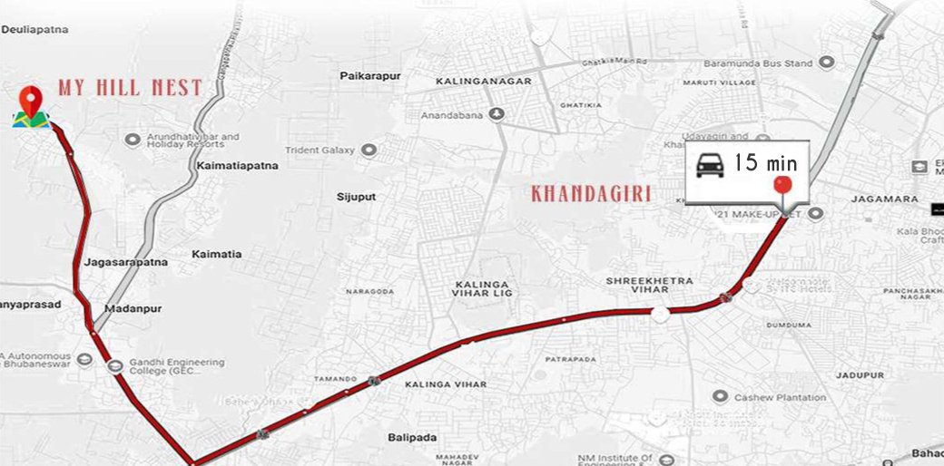  my hill nest phase i Location Plan