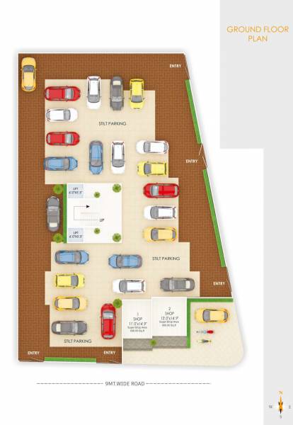  enclave-15 Enclave 15 Cluster Plan for ground Floor