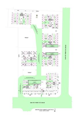  raj-mahal-and-the-lake-palace Block A1, B1, A, B, C, D & E Cluster Plan for ground Parking Floor