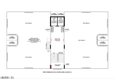  raj-mahal-and-the-lake-palace Block D Cluster Plan for Terrace Floor